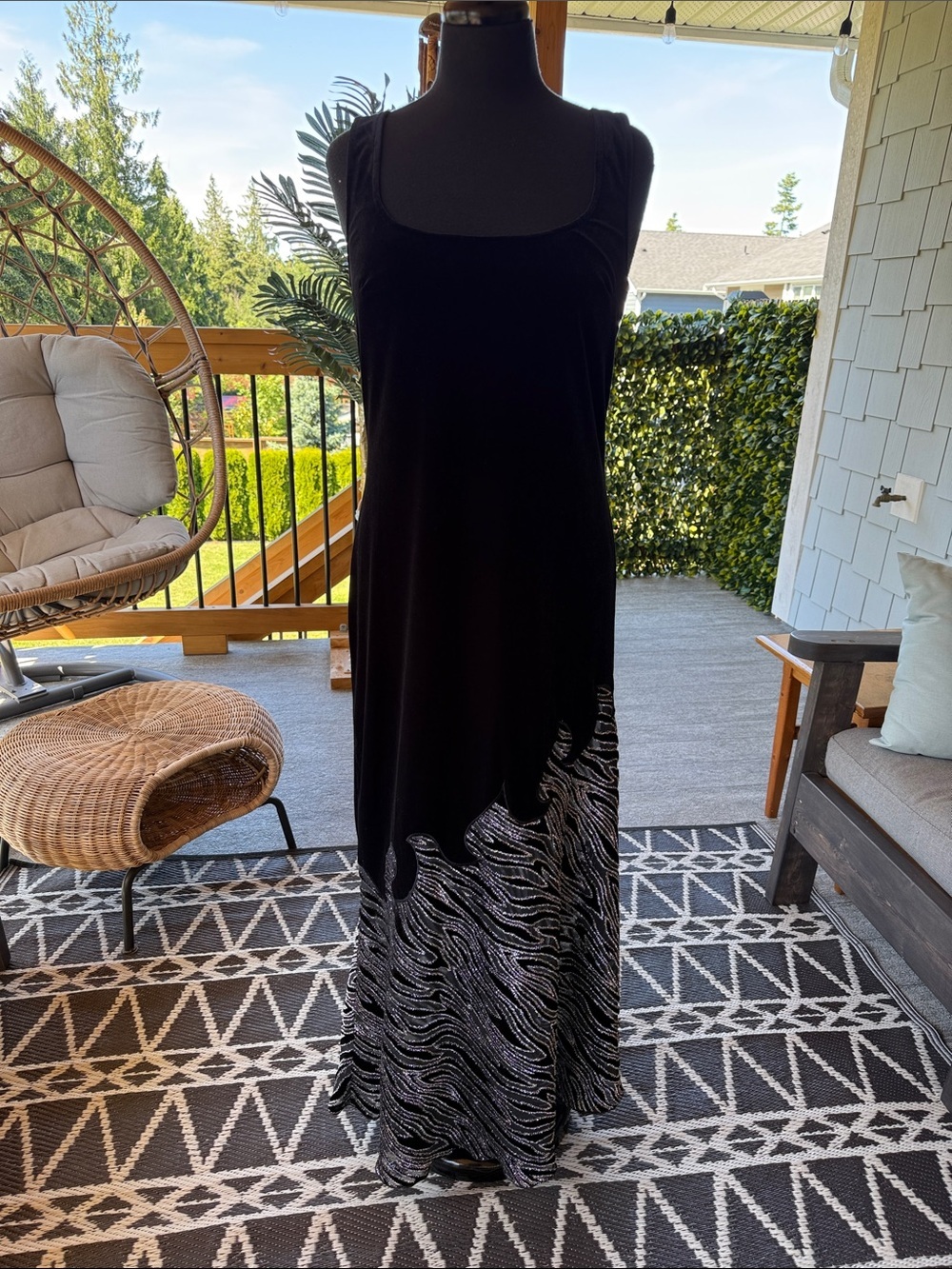 Joseph Ribkoff | Velvet Evening Dress